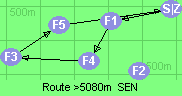 Route >5080m  SEN