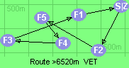Route >6520m  VET