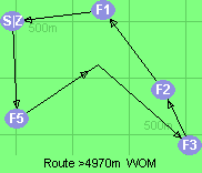 Route >4970m  WOM